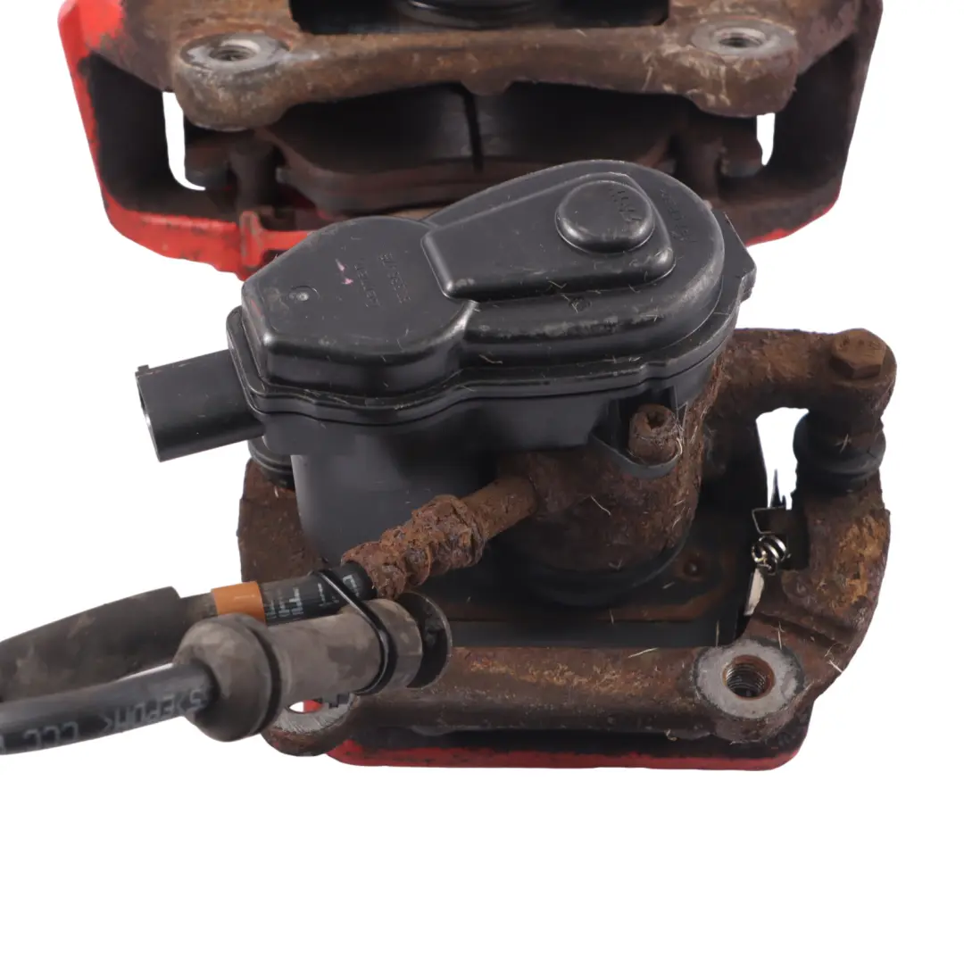 Brake Caliper Front Rear Wheel Brake Unit Set Red Painted Audi A4 B8 A5 8T - SKU 8K0615403B-1 - Part number 8K0615403B