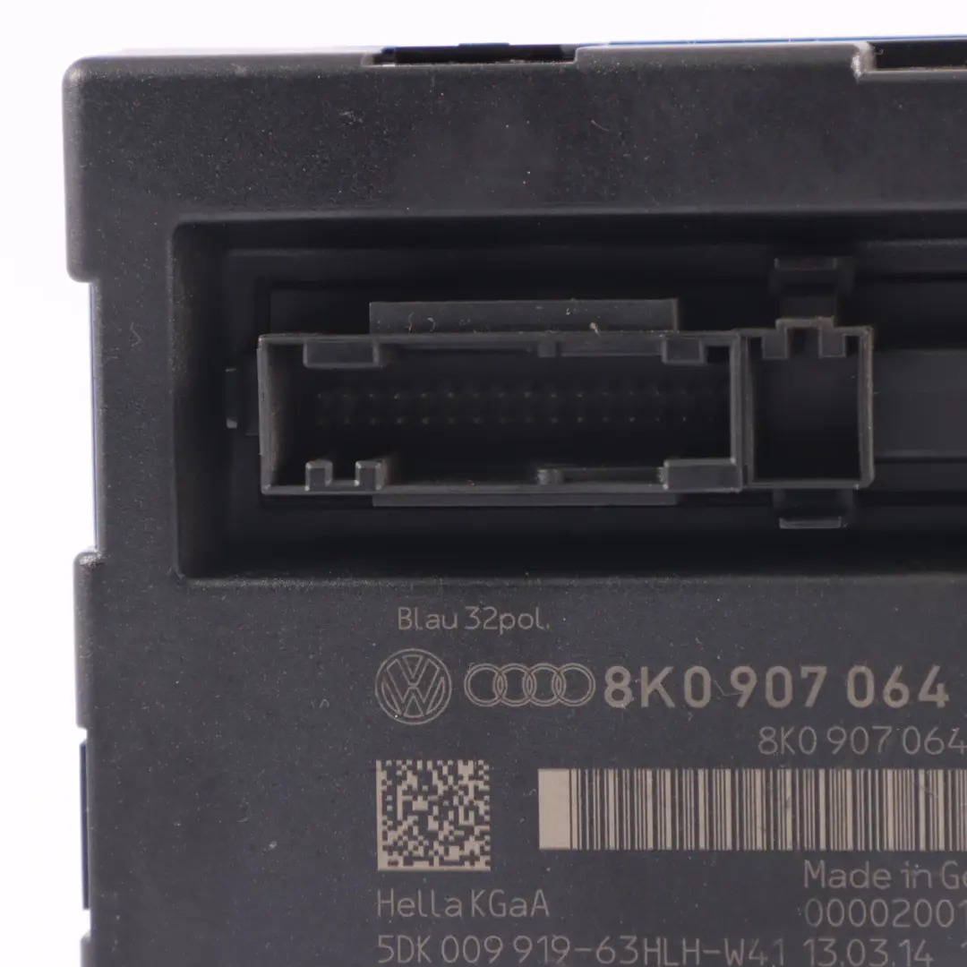 Audi A5 8T Module l'unité Commande Carrosserie BCM Commodité ECU - SKU 8K0907064CQ - Numéro de pièce 8K0907064CQ