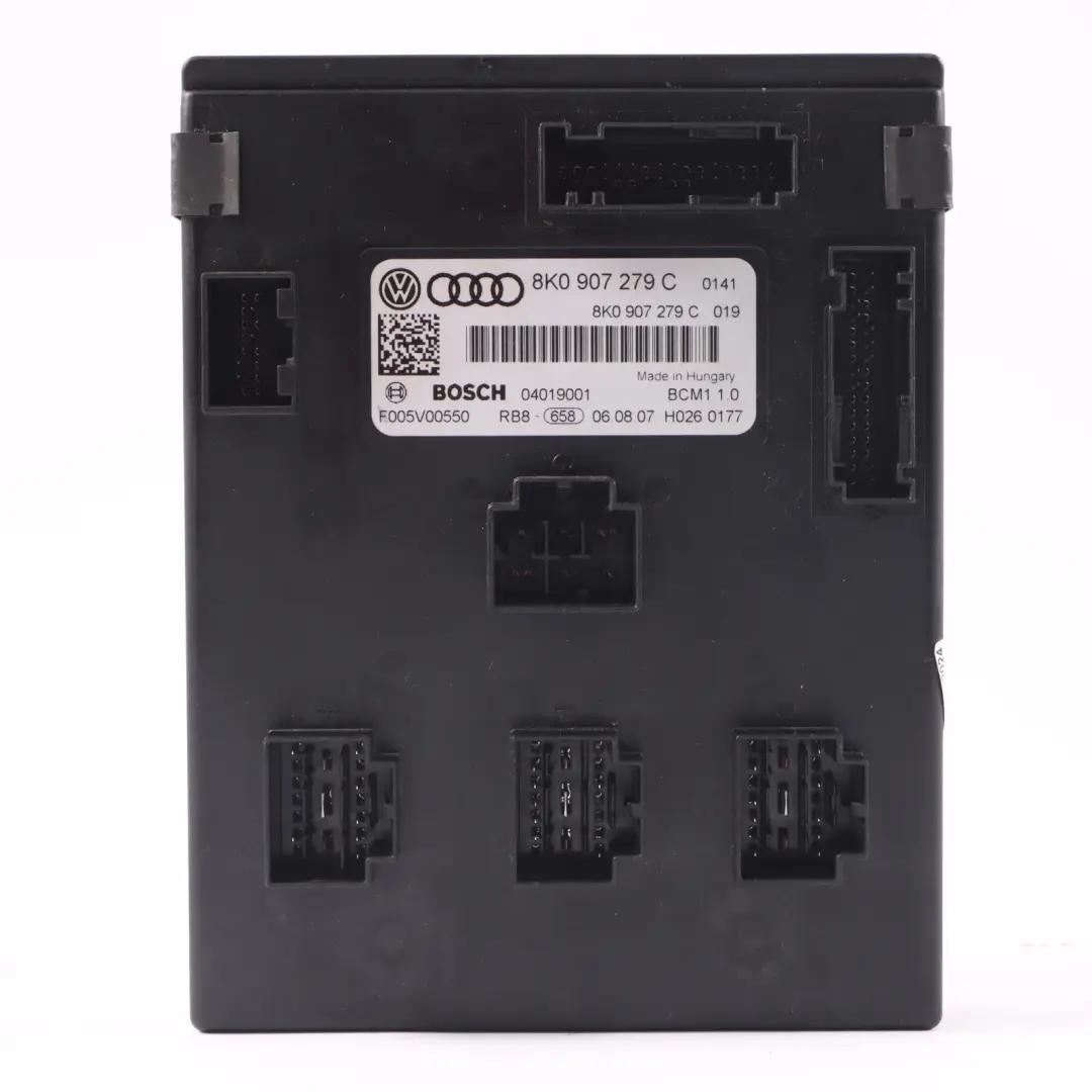 Módulo de Carrocería Unidad de Control ECU C para Audi A5 8T con número de pieza 8K0907279C Audi A5 8T Módulo de Carrocería Unidad de Control ECU C - SKU 8K0907279 - Número de pieza 8K0907279C