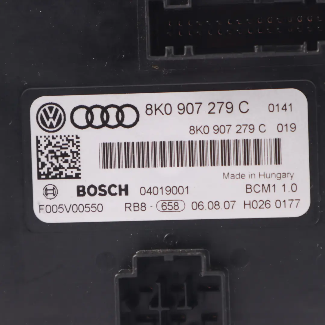 Audi A5 8T Gateway Convenience Body Module Control Unit ECU C - SKU 8K0907279 - Part number 8K0907279C