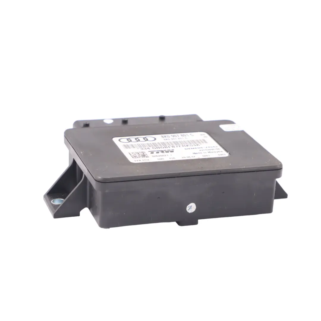Freno de estacionamiento Unidad de control del módulo mano para Audi A5 8T con número de pieza 8K0907801C Audi A5 8T Freno de estacionamiento Unidad de control del módulo mano - SKU 8K0907801C - Número de pieza 8K0907801C