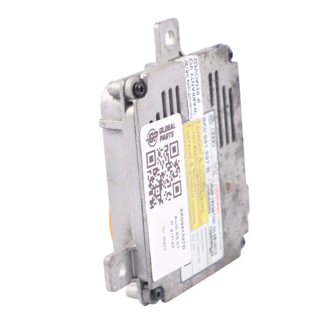 Ballast Headlight Control Module Unit ECU Audi A5 8T Xenon - SKU 8K0941597B - Part number 8K0941597B