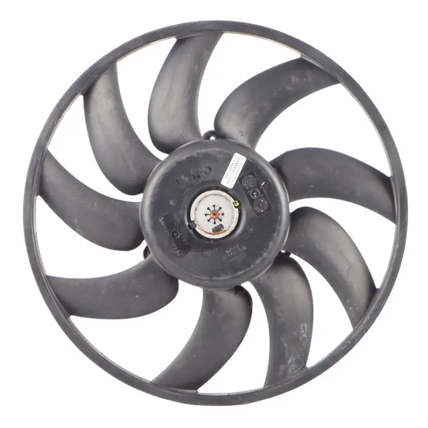 Motor del aire refrigeración ventilador radiador delantero Audi Q3 8U - SKU 8K0959455Q - Número de pieza 8K0959455Q