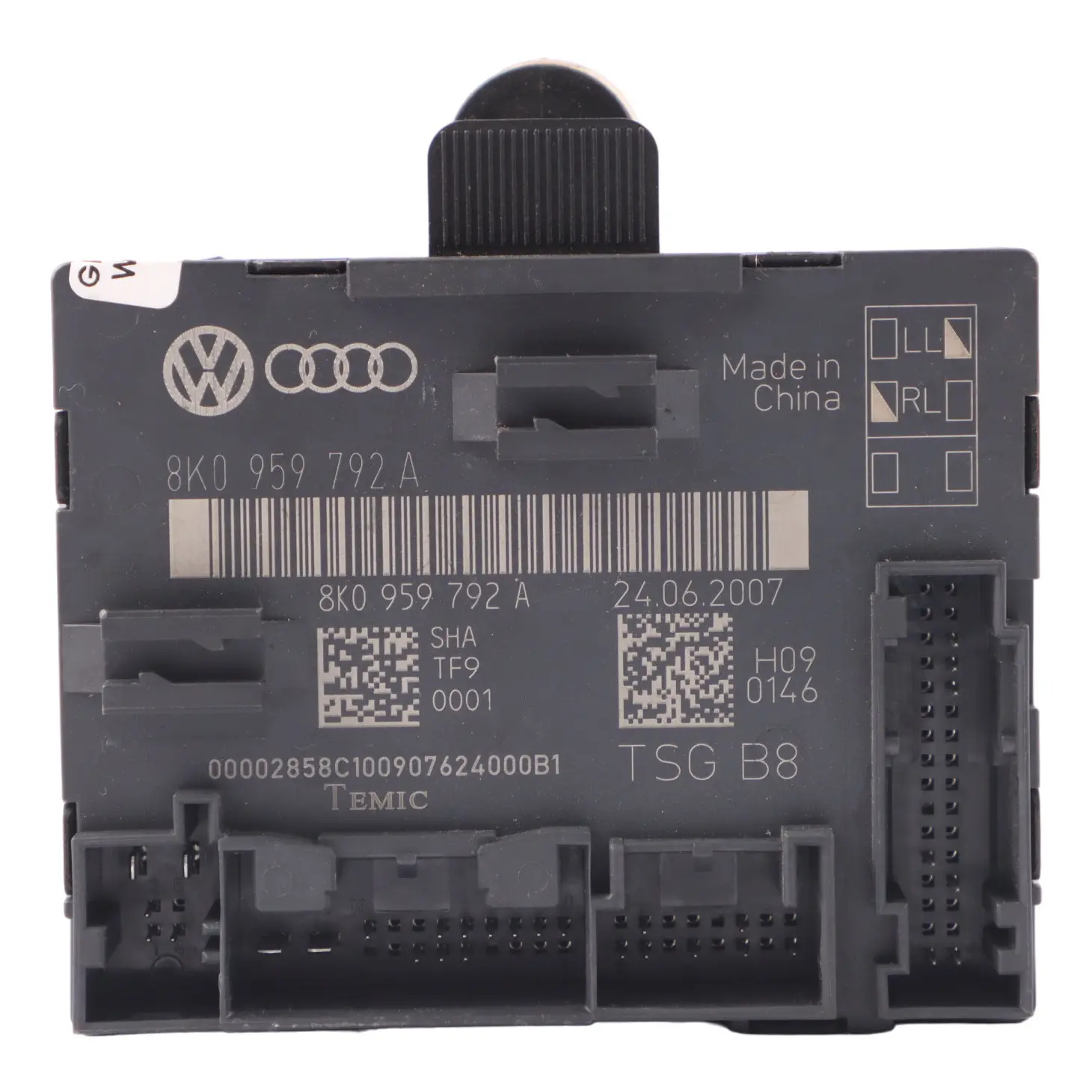 Audi A5 8T Módulo de Control de Puerta Delantera Izquierda 8K0959792A