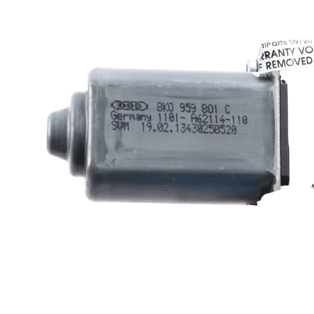 Elevalunas Motor Delantero Izquierdo Regulador Unidad para Audi A1 8X con número de pieza 8K0959801C Audi A1 8X Elevalunas Motor Delantero Izquierdo Regulador Unidad - SKU 8K0959801C - Número de pieza 8K0959801C