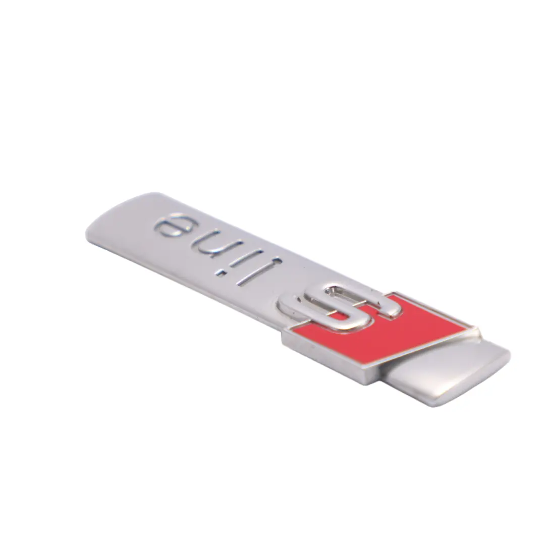 Fender Wing S Line Badge Emblem Logo Left Right N/O/S to Audi A3 8V with Part number 8N0853601A Audi A3 8V Fender Wing S Line Badge Emblem Logo Left Right N/O/S - SKU 8N0853601A - Part number 8N0853601A