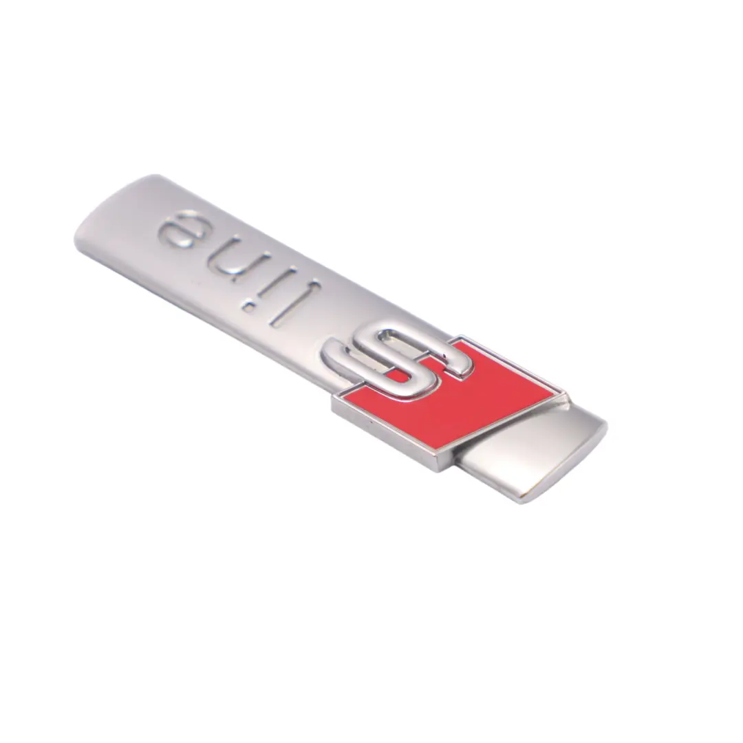 Emblemat Znaczek Naklejka S Line Błotnik Lewo Prawo do Audi A3 8V o numerze 8N0853601A Audi A3 8V Emblemat Znaczek Naklejka S Line Błotnik Lewo Prawo - SKU 8N0853601A - Numer Części 8N0853601A