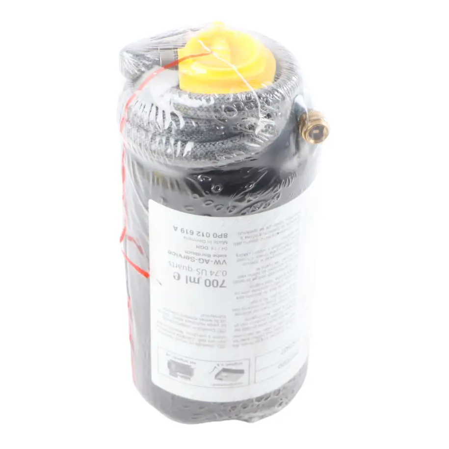 Tyre Inflation Air Pump Compressor Sealant Container 700ml to Audi with Part number 8P0012619A Audi Tyre Inflation Air Pump Compressor Sealant Container 700ml - SKU 8P0012619A - Part number 8P0012619A