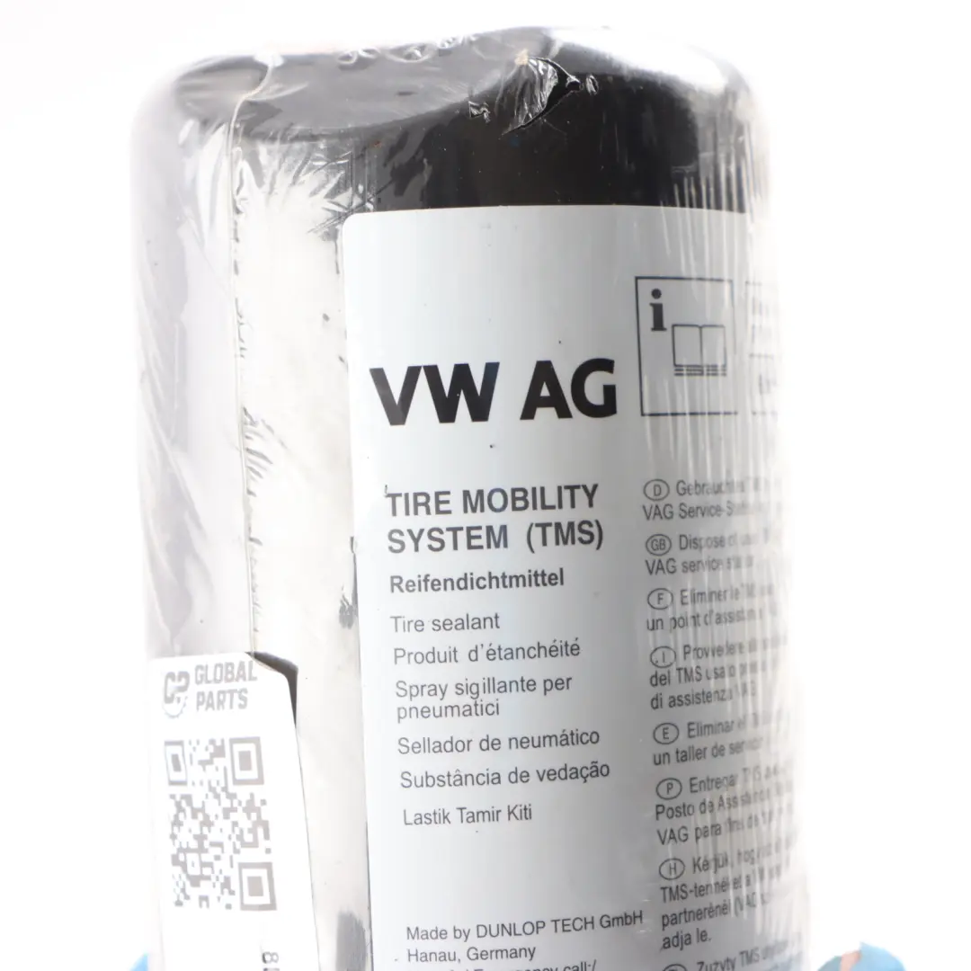 Audi Tyre Inflation Air Pump Compressor Sealant Container 700ml - SKU 8P0012619A - Part number 8P0012619A