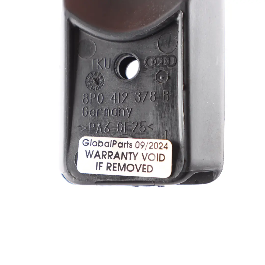 Audi A3 8P Levier de réglage colonne direction Noir - SKU 8P0419378B - Numéro de pièce 8P0419378B