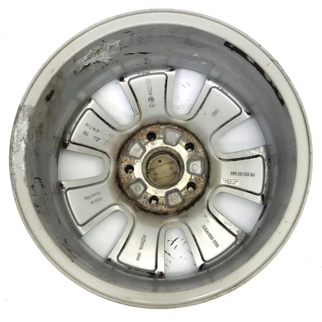 Audi A3 8P Cerchio Lega Argento 16" 6,5J ET:50 8P0601025BJ - SKU 8P0601025BJ-2 - Numero di parte 8P0601025BJ-2