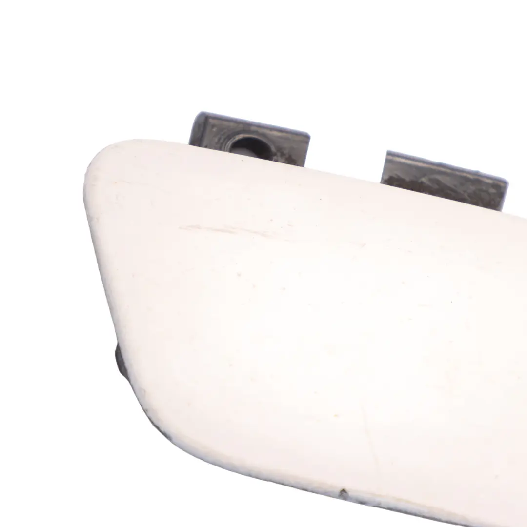 Audi A3 E 104 T Front Bumper Tow Eye Hook Cover Cap Ibis White - Y9C 8P0807241B - SKU 8P0807241B-IWH - Part number 8P0807241B-IWH