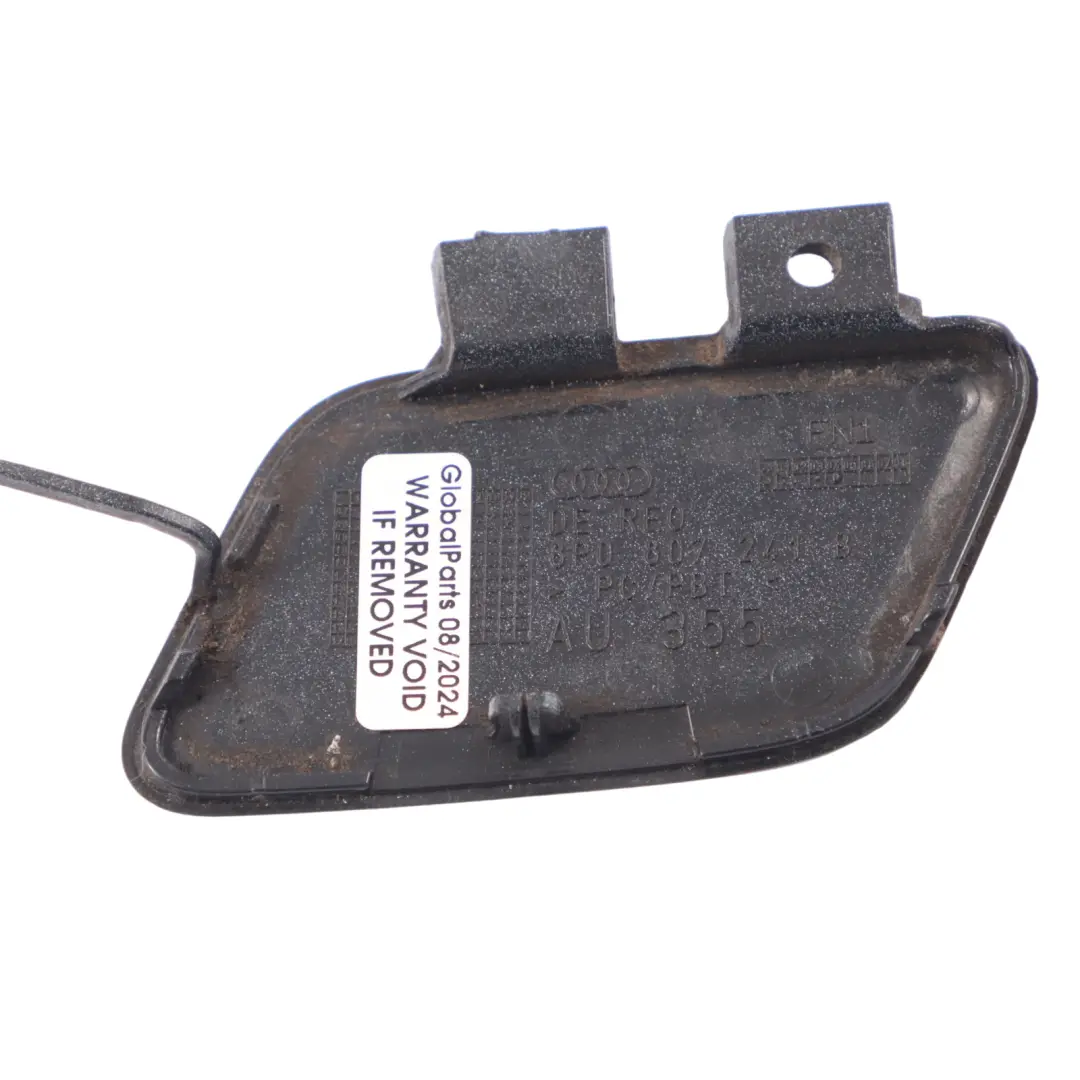 Audi A3 E 104 T Parachoques Delantero Gancho Remolque Tapa Ibis Blanco - Y9C - SKU 8P0807241B-IWH - Número de pieza 8P0807241B-IWH