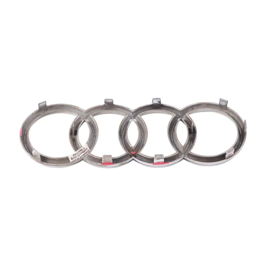 Audi A3 8P Parachoques Embellecedor Delantero Central Cromado Emblema - SKU 8P0853605 - Número de pieza 8P0853605