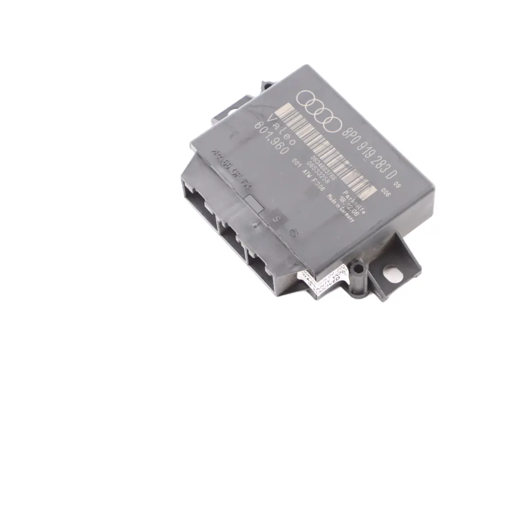 Moduł Sterownik Parkowania PDC do Audi A3 8P o numerze 8P0919283D Audi A3 8P Moduł Sterownik Parkowania PDC - SKU 8P0919283D - Numer Części 8P0919283D