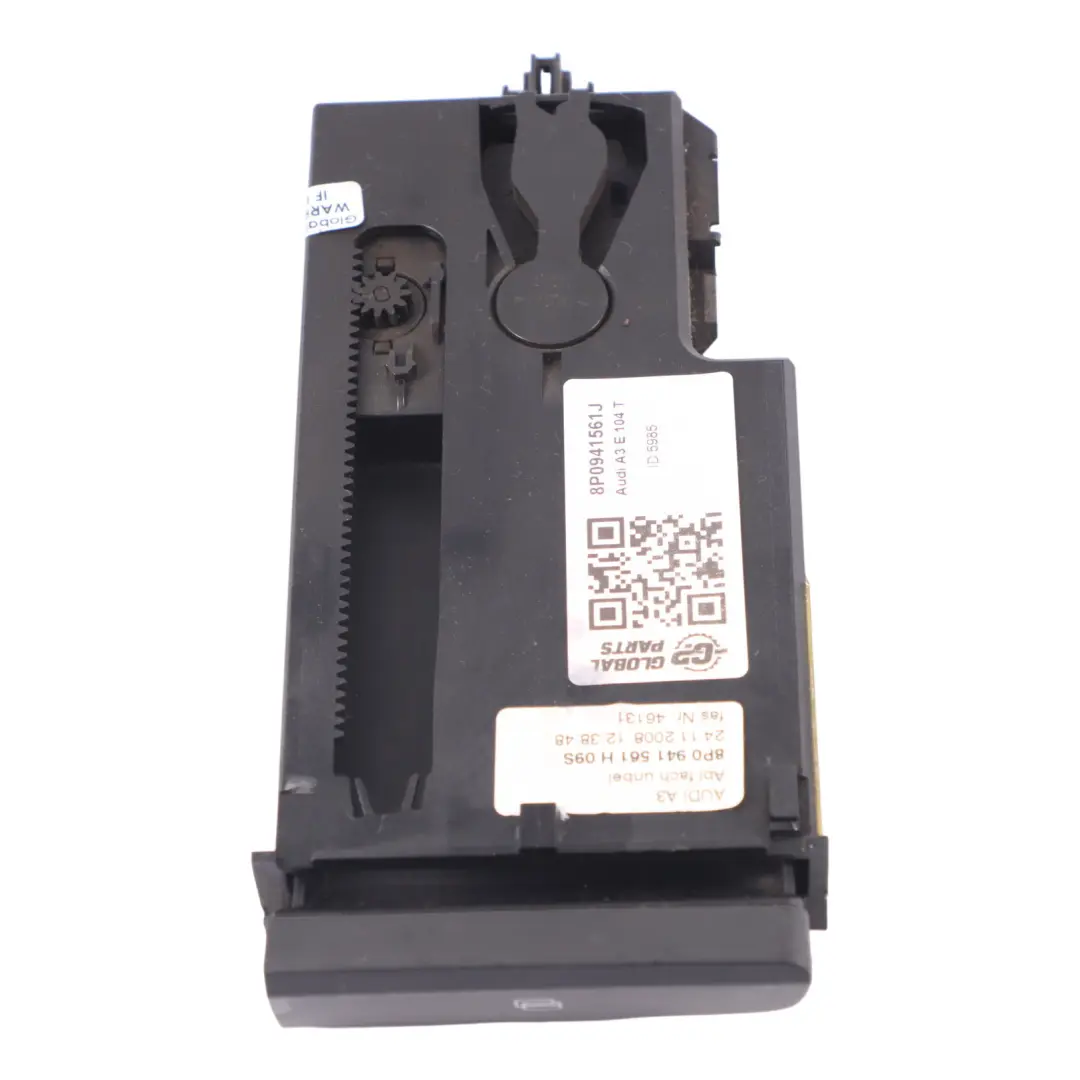 Audi A3 8P Salpicadero Bandeja Almacenamiento Embellecedor - SKU 8P0941561J - Número de pieza 8P0941561J
