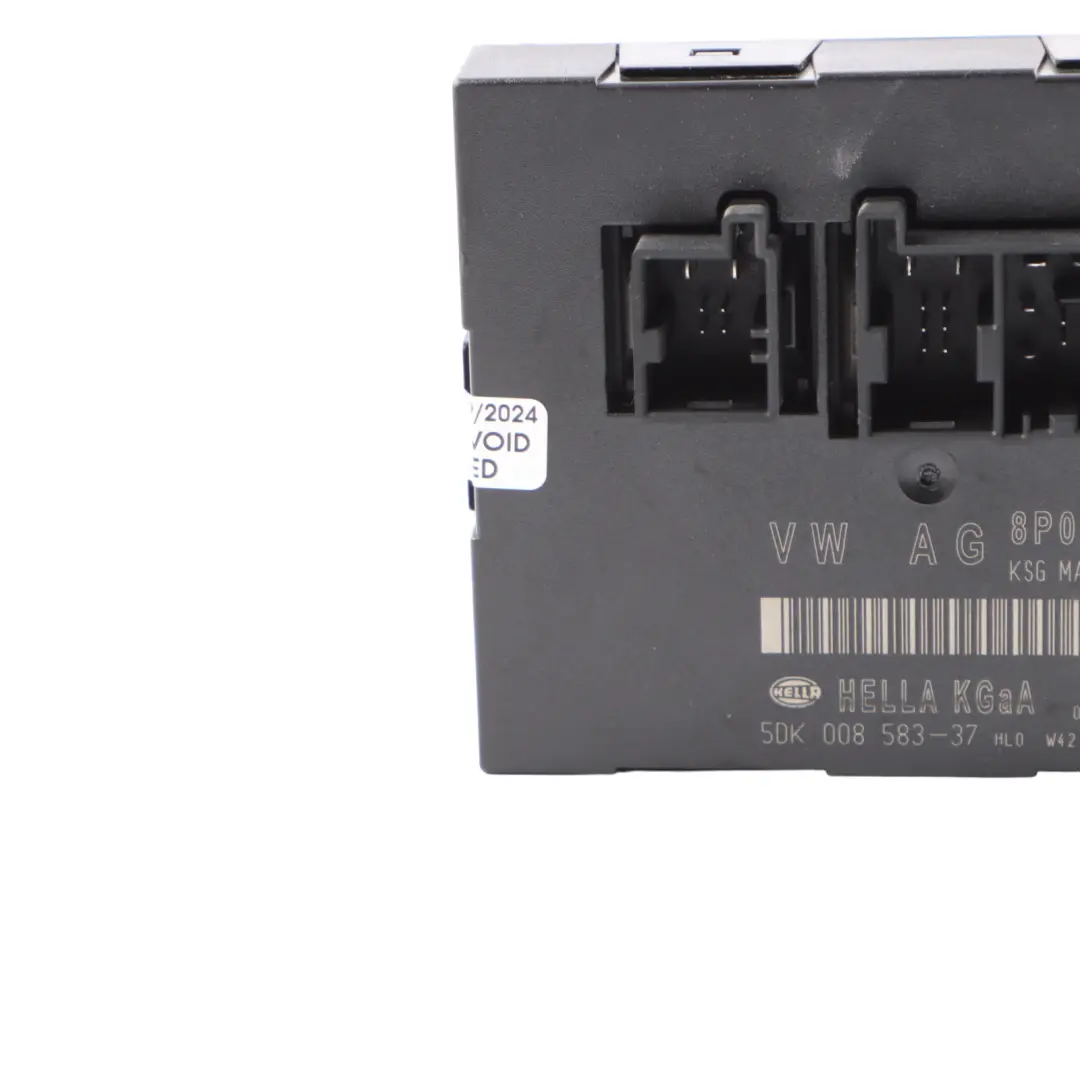 Audi A3 8P Module De Commande De Confort CCM Carte Relais ECU HELLA - SKU 8P0959433F - Numéro de pièce 8P0959433F