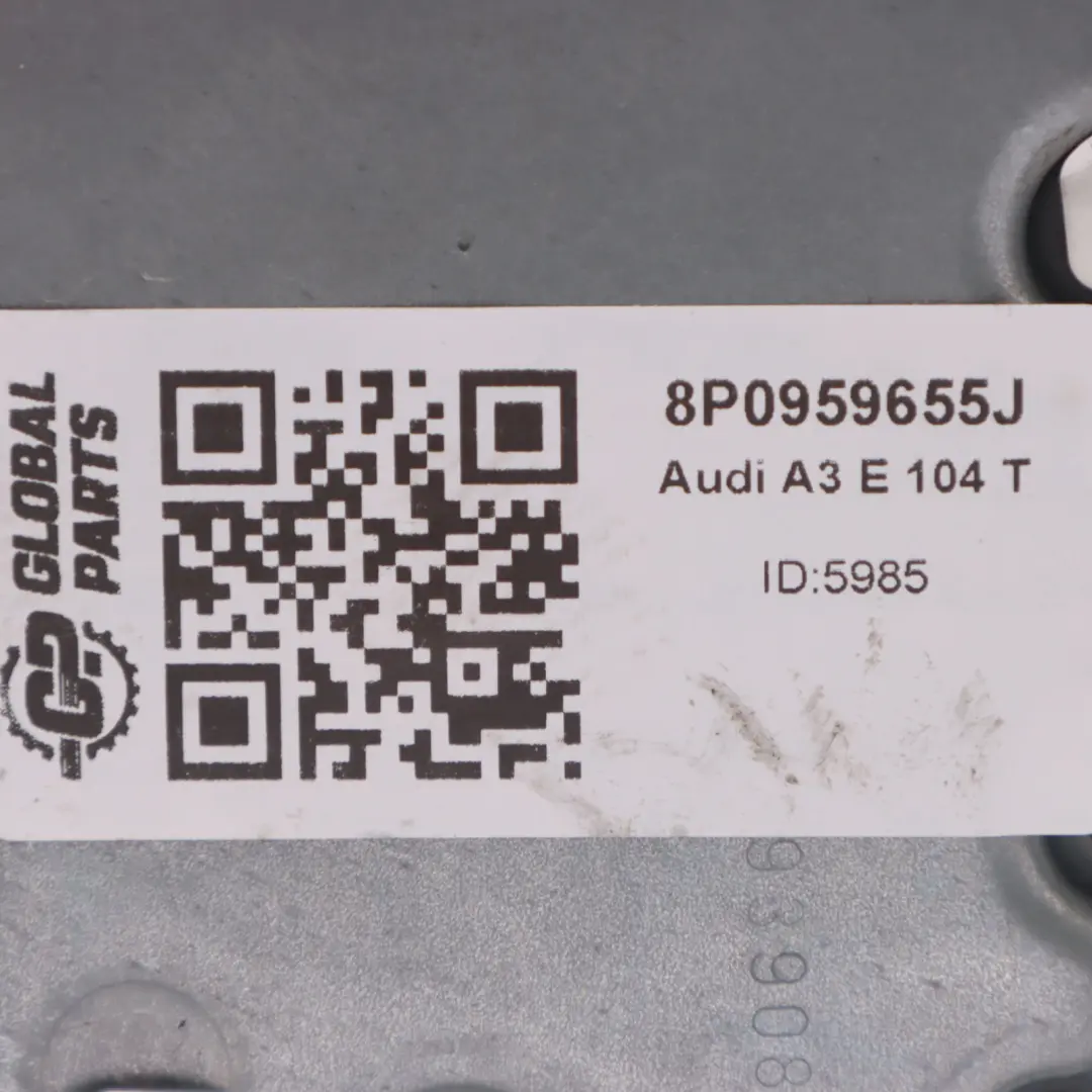 Moduł Czujnik Sensor Poduszek Powietrznych do Audi A3 E 104 T o numerze 8P0959655J Audi A3 E 104 T Moduł Czujnik Sensor Poduszek Powietrznych - SKU 8P0959655J - Numer Części 8P0959655J