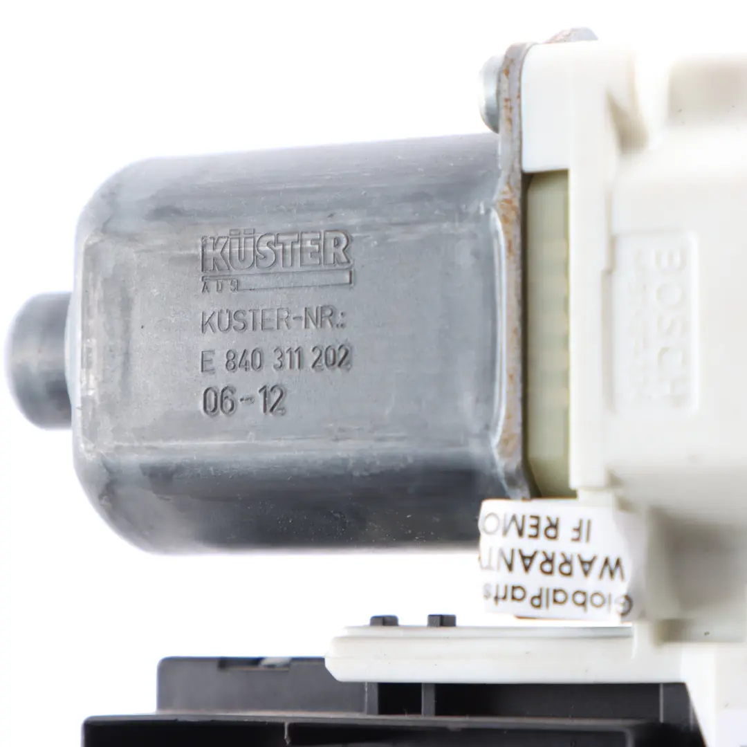 Door Window Lifter Motor Regulator Front Right O/S to Audi A3 8P with Part number 8P0959801H Audi A3 8P Door Window Lifter Motor Regulator Front Right O/S - SKU 8P0959801H - Part number 8P0959801H