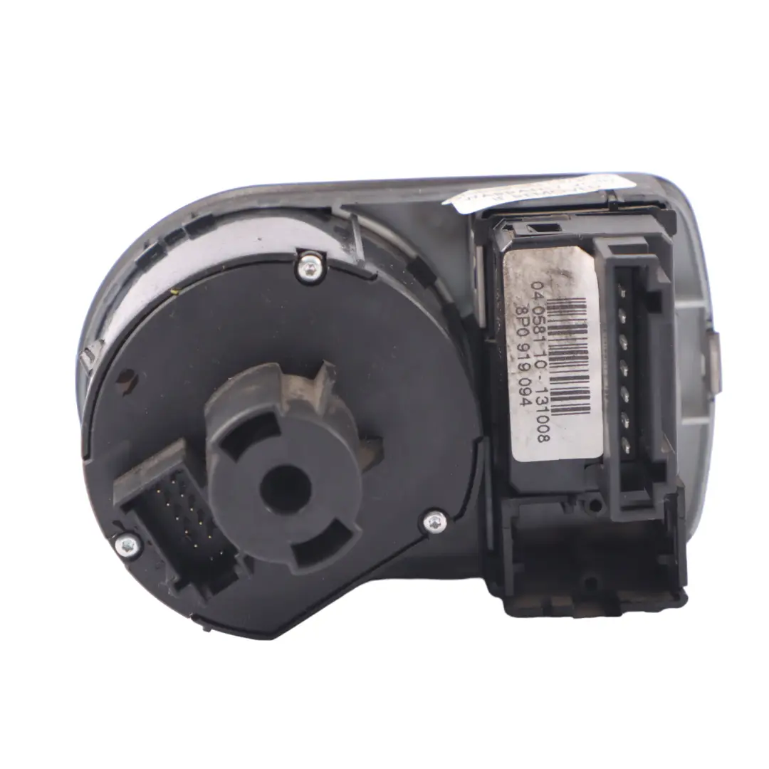 Headlight Switch Unit Light Control Panel to Audi A3 E 104 T with Part number 8P2941531AC Audi A3 E 104 T Headlight Switch Unit Light Control Panel - SKU RHD-8P2941531AC - Part number 8P2941531AC