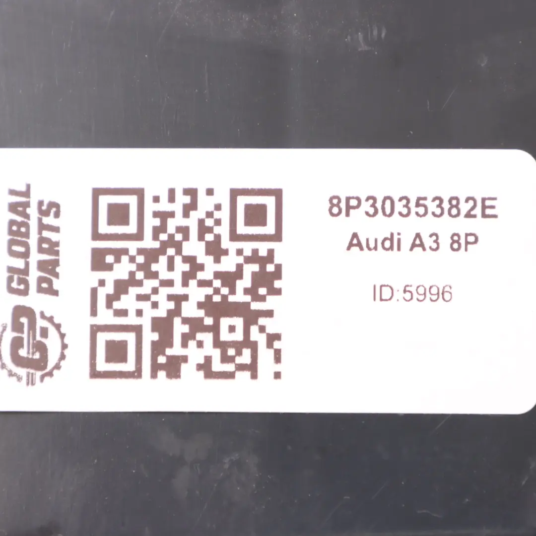 Subwoofer bagagliaio altoparlante posteriore basso per Audi A3 8P con numero di parte 8P3035382E Audi A3 8P Subwoofer bagagliaio altoparlante posteriore basso - SKU 8P3035382E - Numero di parte 8P3035382E