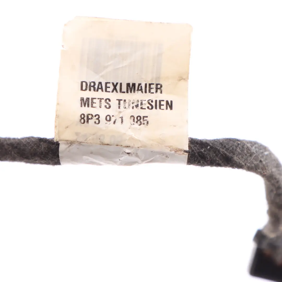 Arnés Cableado Sensor Aparcamiento PDC Parachoques Trasero para Audi A3 8P con número de pieza 8P3971085 Audi A3 8P Arnés Cableado Sensor Aparcamiento PDC Parachoques Trasero - SKU 8P3971085 - Número de pieza 8P3971085