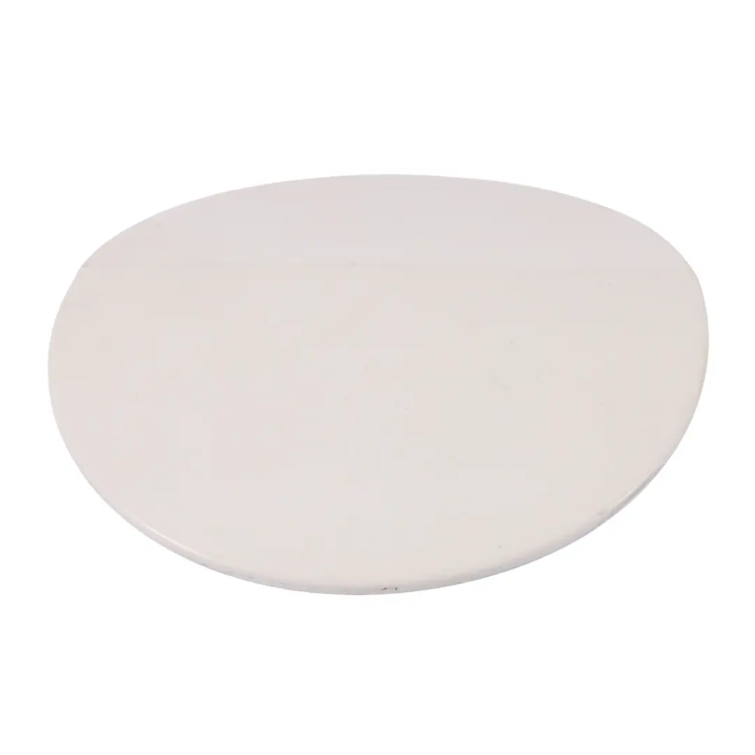 Audi A3 8P Fuel Flap Cover Filler Fill In Flap Ibis White - Y9C - SKU 8P4809907D-IWH - Part number 8P4809907D-IWH