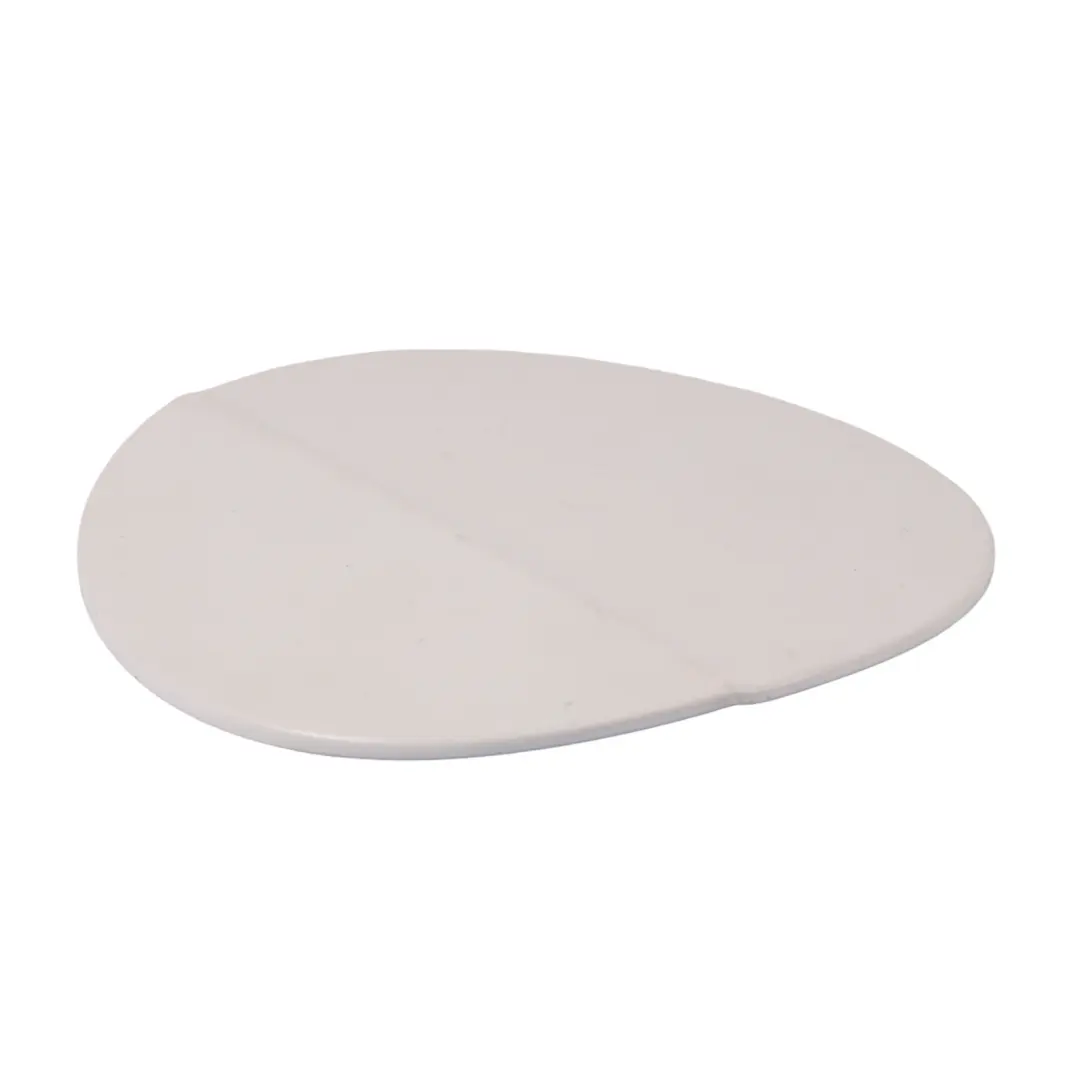 Audi A3 8P Fuel Flap Cover Filler Fill In Flap Ibis White - Y9C - SKU 8P4809907D-IWH - Part number 8P4809907D-IWH