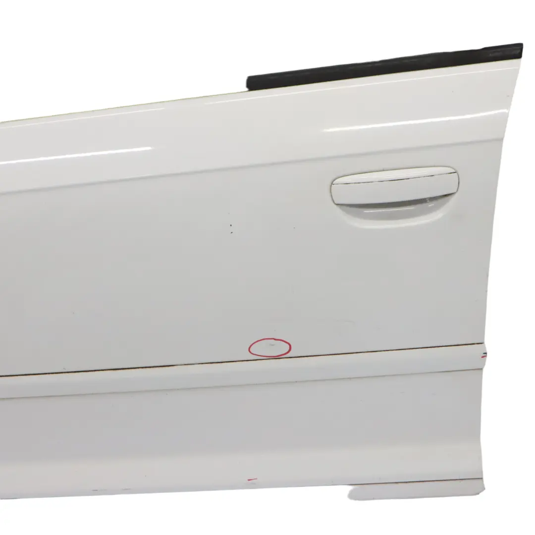 Sportback Door Front Left N/S Covering Panel Ibis White - Y9C to Audi A3 8P with Part number 8P4831051A Audi A3 8P Sportback Door Front Left N/S Covering Panel Ibis White - Y9C - SKU 8P4831051A-IWH - Part number 8P4831051A