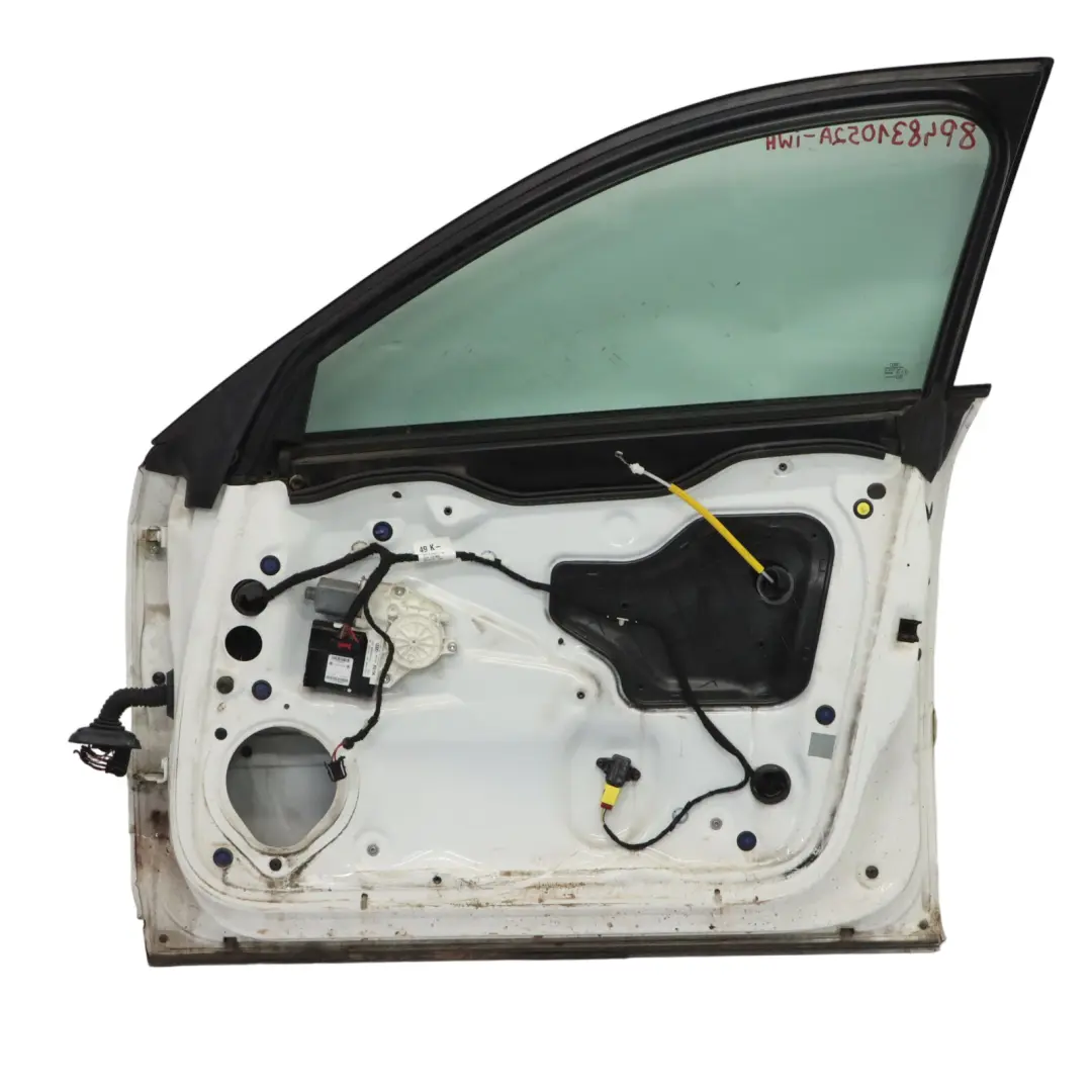 Audi A3 8P Sportback Porta Anteriore Destra Pannello Ibis White - Y9C - SKU 8P4831052A-IWH - Numero di parte 8P4831052A