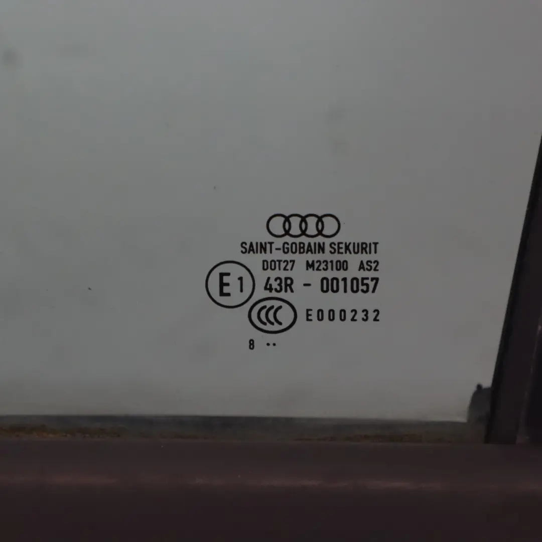 Audi A3 8P Sportback Door Rear Left N/S Covering Panel Ibis White - Y9C - SKU 8P4833051A-IWH - Part number 8P4833051A