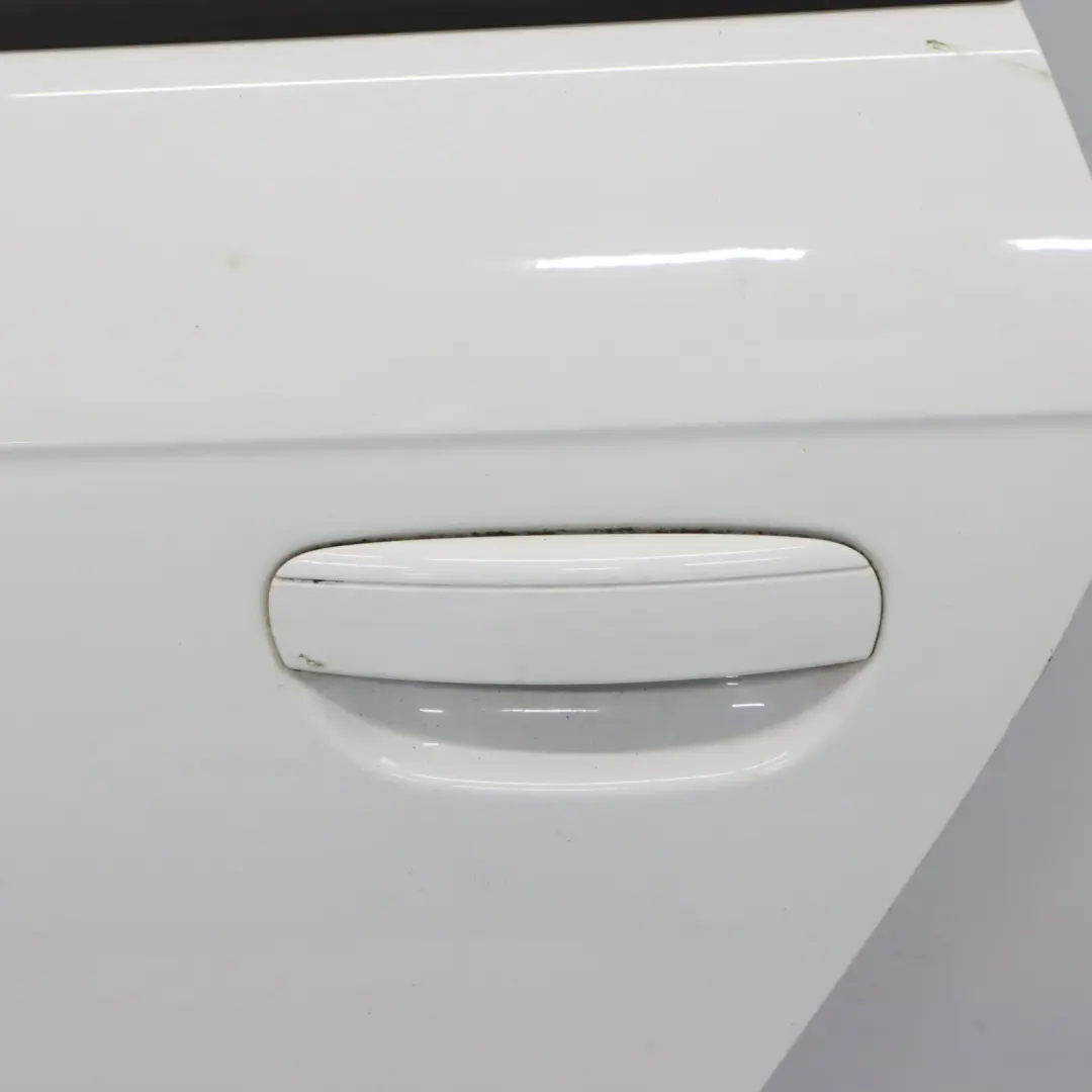 Sportback Door Rear Left N/S Covering Panel Ibis White - Y9C to Audi A3 8P with Part number 8P4833051A Audi A3 8P Sportback Door Rear Left N/S Covering Panel Ibis White - Y9C - SKU 8P4833051A-IWH - Part number 8P4833051A