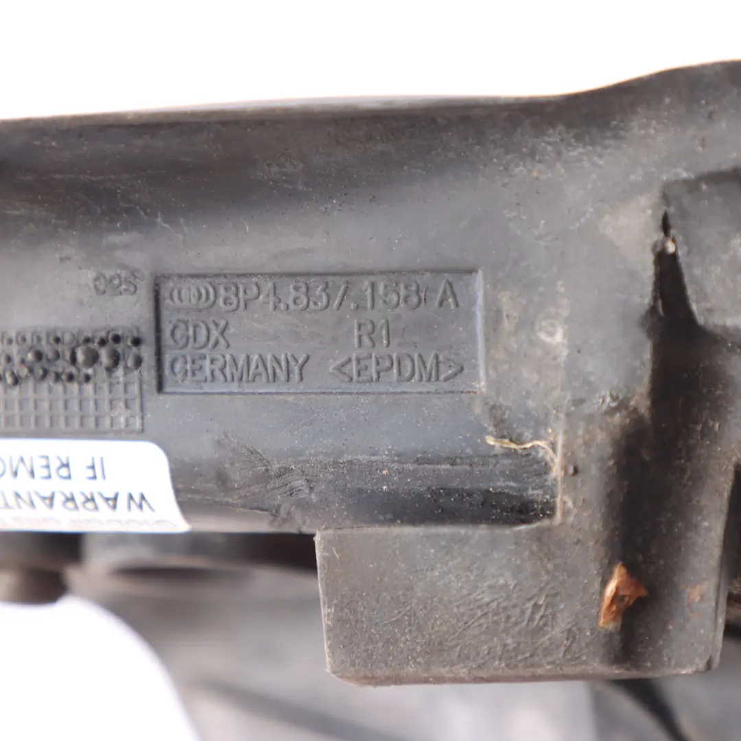 Audi A3 8P Tür Dichtung Vorne Rechts Spalt Verkleidung Abdeckung - SKU 8P4837158A - Teilenummer 8P4837158A