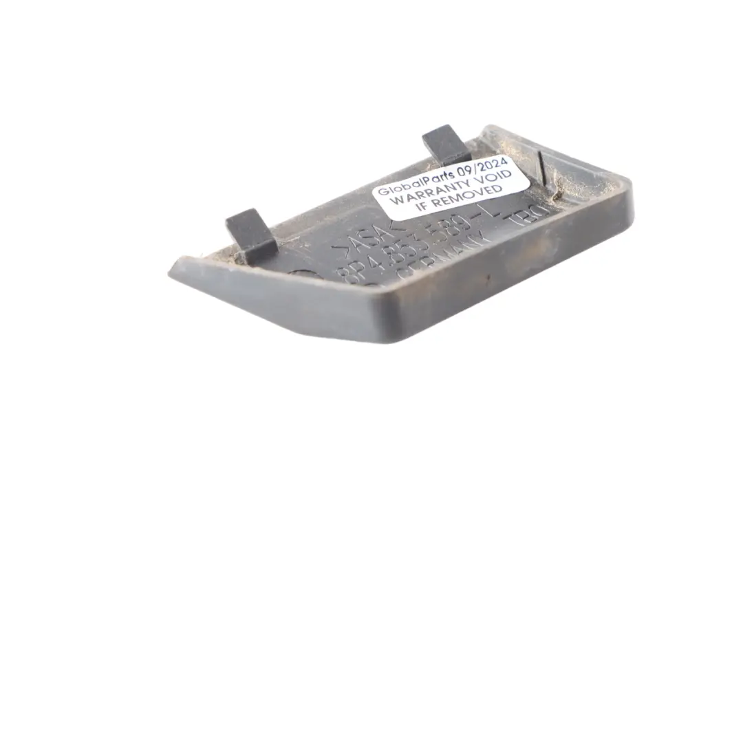 B-Pillar Lower Plastic Left N/S Trim Black Cover Panel to Audi A3 8P with Part number 8P4853589 Audi A3 8P B-Pillar Lower Plastic Left N/S Trim Black Cover Panel - SKU 8P4853589 - Part number 8P4853589