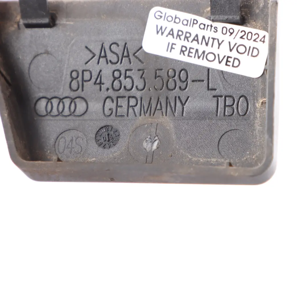 B-Pillar Lower Plastic Left N/S Trim Black Cover Panel to Audi A3 8P with Part number 8P4853589 Audi A3 8P B-Pillar Lower Plastic Left N/S Trim Black Cover Panel - SKU 8P4853589 - Part number 8P4853589