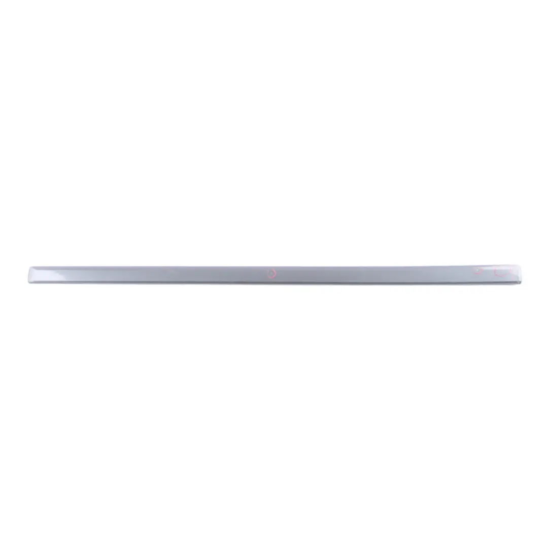 Audi A3 8P Upper Door Trim Moulding Strip Front Left N/S Dolphin Grey X7Z - SKU 8P4853953A-DGM - Part number 8P4853953A-DGM