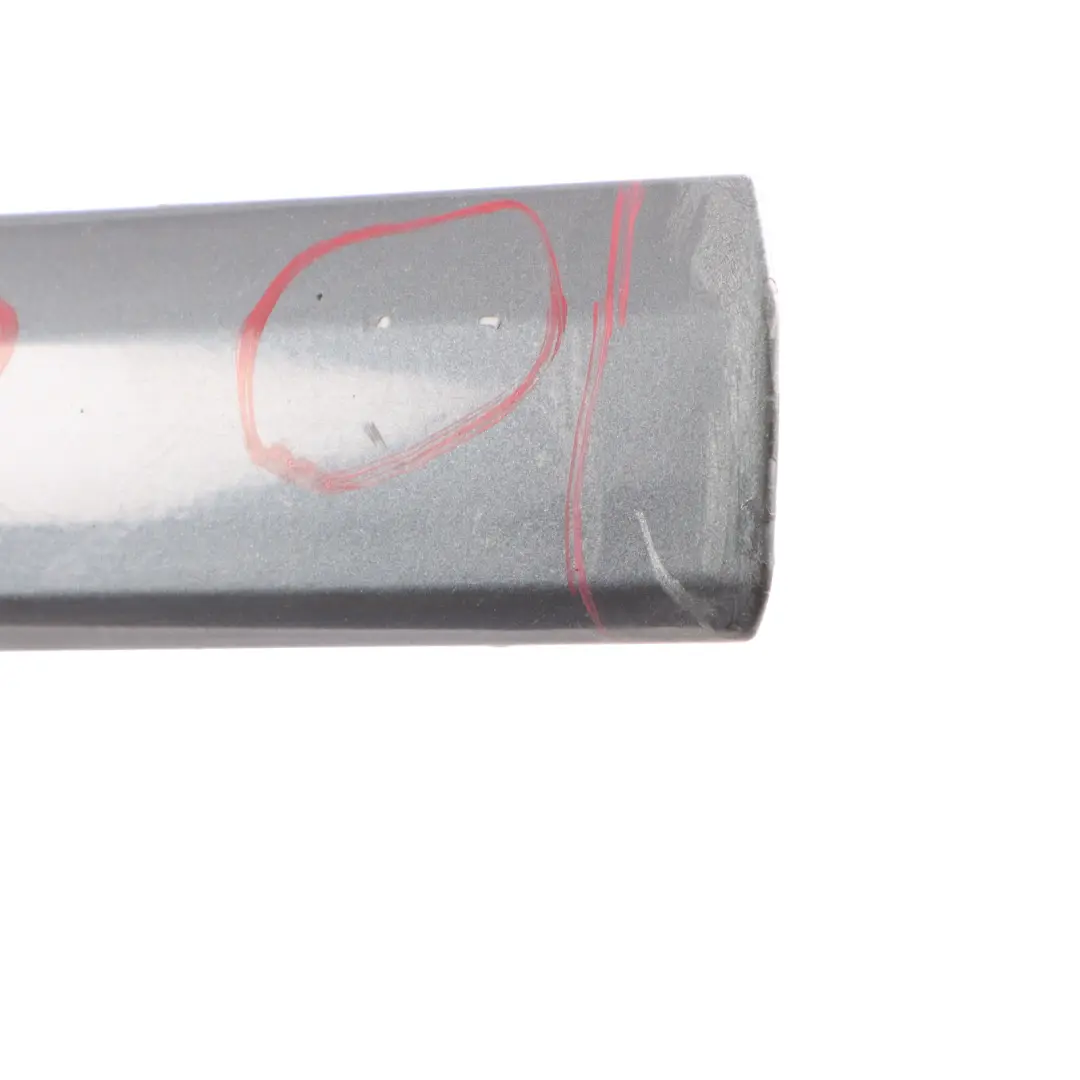 Upper Door Trim Moulding Strip Front Left N/S Dolphin Grey X7Z to Audi A3 8P with Part number 8P4853953A-DGM Audi A3 8P Upper Door Trim Moulding Strip Front Left N/S Dolphin Grey X7Z - SKU 8P4853953A-DGM - Part number 8P4853953A-DGM