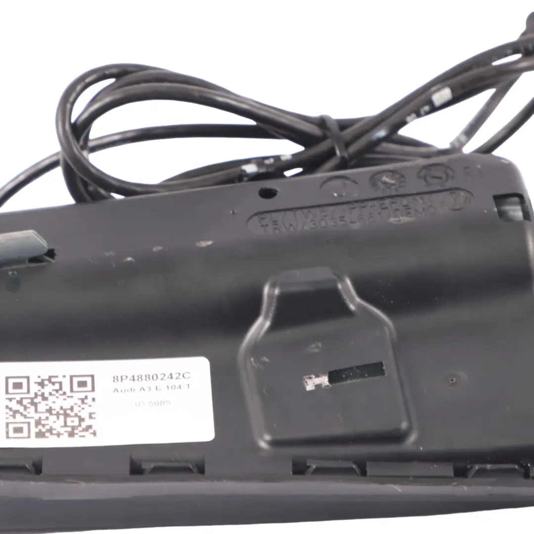 Audi A3 8P Side Air Module Front Right O/S Seat Air Unit - SKU 8P4880242C - Part number 8P4880242C