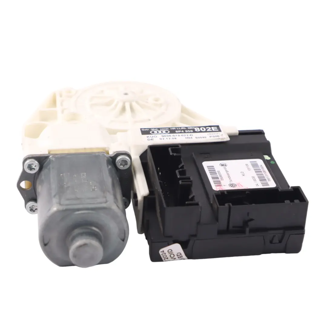 Audi A3 8P Rear Door Window Lifter Right O/S Regulator Motor 8P4959802F - SKU 8P4959802E - Part number 8P4959802E