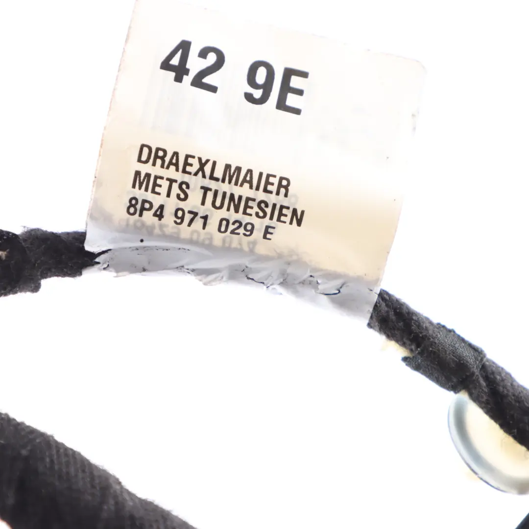 Door Wiring Front Right O/S Harness Loom Cable to Audi A3 8P with Part number 8P4971029E Audi A3 8P Door Wiring Front Right O/S Harness Loom Cable - SKU 8P4971029E - Part number 8P4971029E