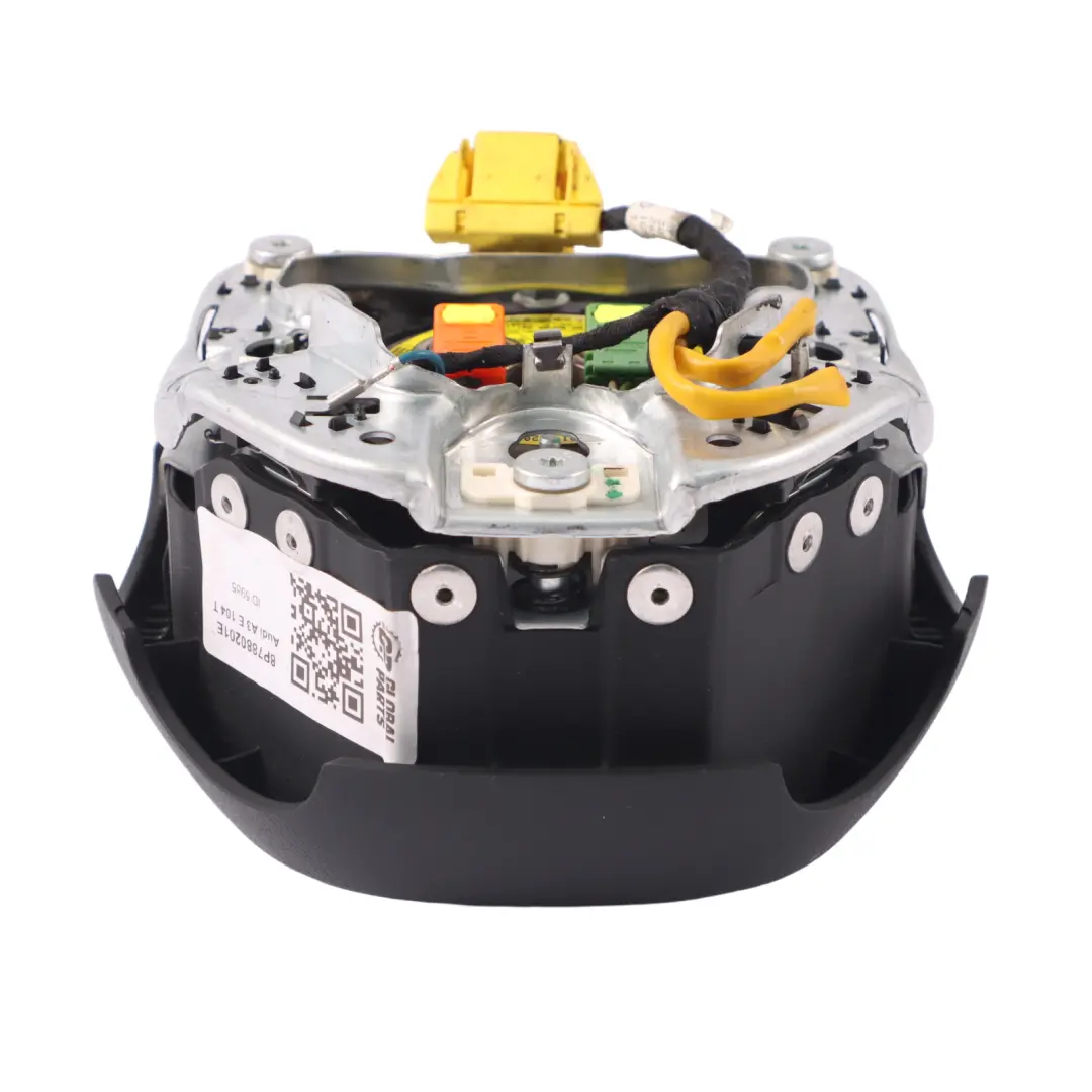 Audi A3 E104 T Steering Wheel Air Module Driver Side Unit Black - SKU 8P7880201E - Part number 8P7880201E