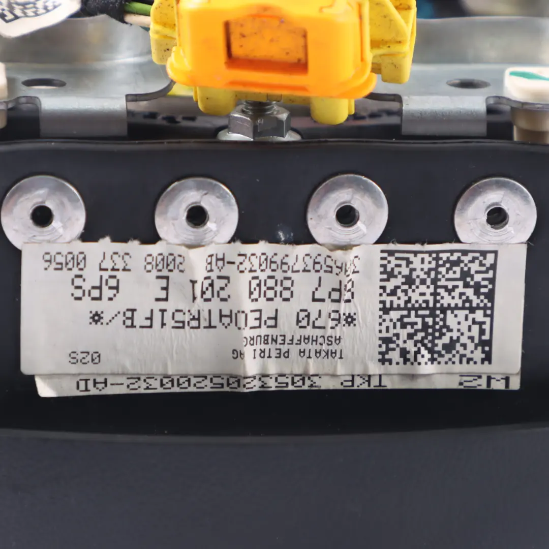 Audi A3 E104 T Module d'air au volant Unité côté conducteur Noir - SKU 8P7880201E - Numéro de pièce 8P7880201E