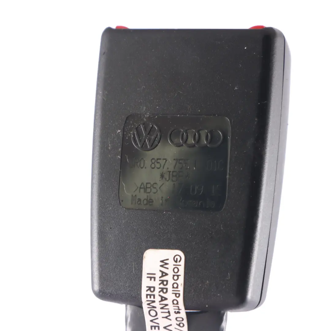 Audi Q3 8U Seat Belt Buckle Front Left Right N/O/S Latch - SKU 8R0857755L - Part number 8R0857755L