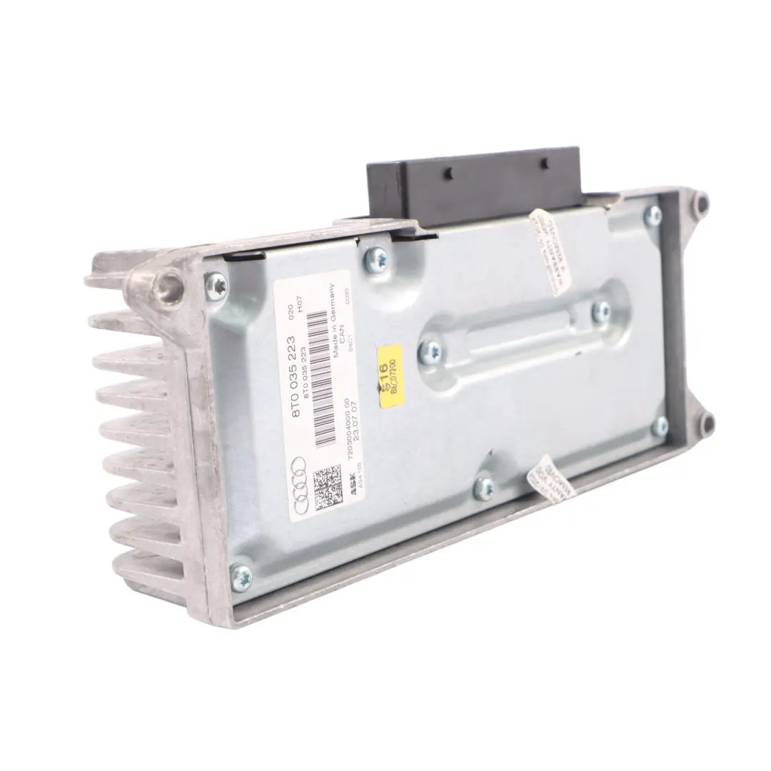 Wzmacniacz Dźwięku Moduł Wzmacniacza Audio do Audi A5 8T o numerze 8T0035223 Audi A5 8T Wzmacniacz Dźwięku Moduł Wzmacniacza Audio - SKU 8T0035223 - Numer Części 8T0035223