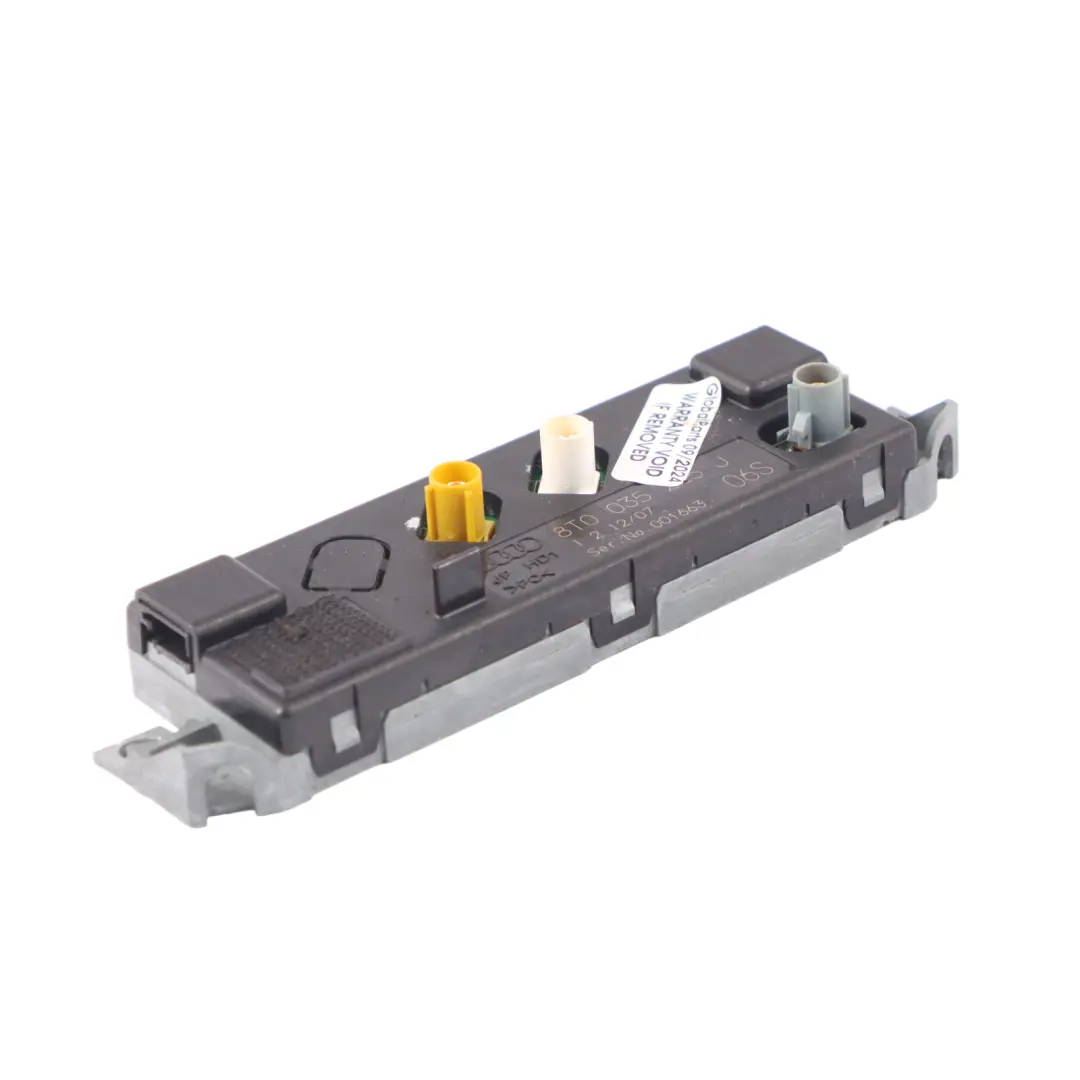 Module D'amplification L'antenne Unité Contrôle pour Audi A5 8T à propos du numéro de pièce 8T0035225J Audi A5 8T Module D'amplification L'antenne Unité Contrôle - SKU 8T0035225J - Numéro de pièce 8T0035225J