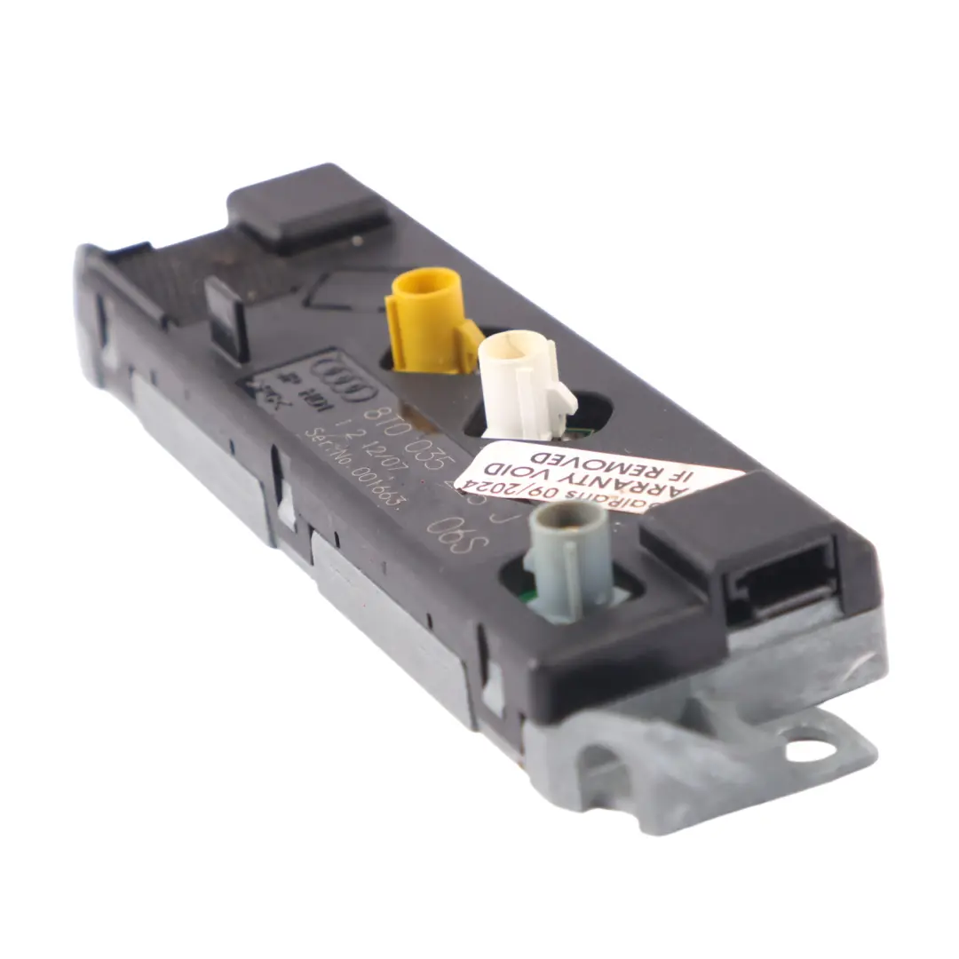 Module D'amplification L'antenne Unité Contrôle pour Audi A5 8T à propos du numéro de pièce 8T0035225J Audi A5 8T Module D'amplification L'antenne Unité Contrôle - SKU 8T0035225J - Numéro de pièce 8T0035225J