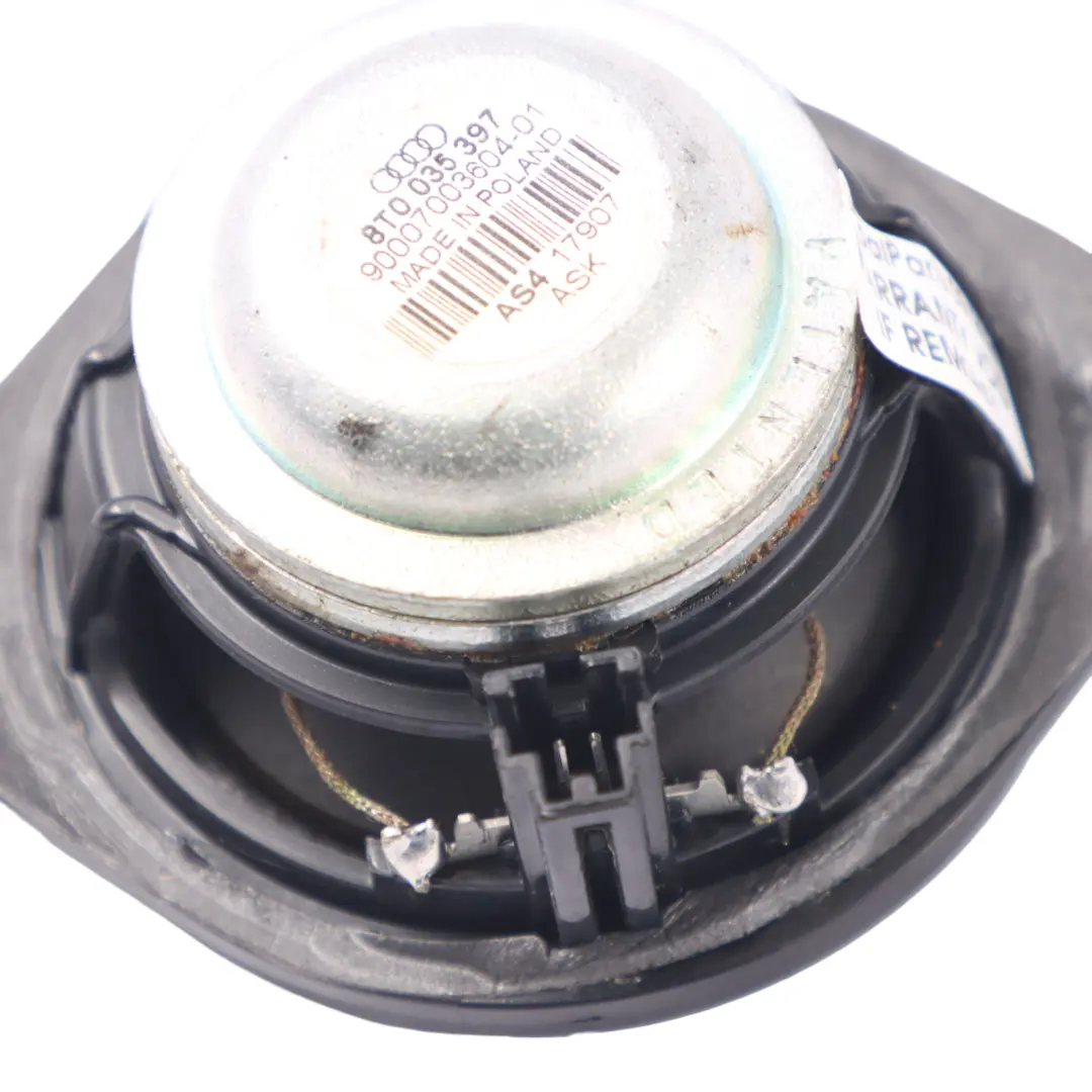 Dashboard Sound Audio Speaker Dash Center to Audi A5 8T with Part number 8T0035397 Audi A5 8T Dashboard Sound Audio Speaker Dash Center - SKU 8T0035397 - Part number 8T0035397