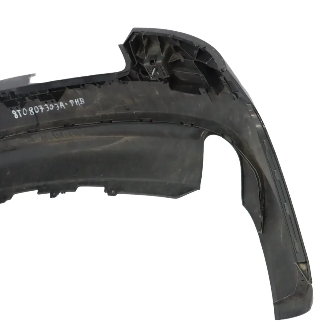 Bumper Trim Panel Covering Phantom Black - Z9Y to Audi A5 8T Rear with Part number 8T0807303A Audi A5 8T Rear Bumper Trim Panel Covering Phantom Black - Z9Y - SKU 8T0807303A-PHB - Part number 8T0807303A