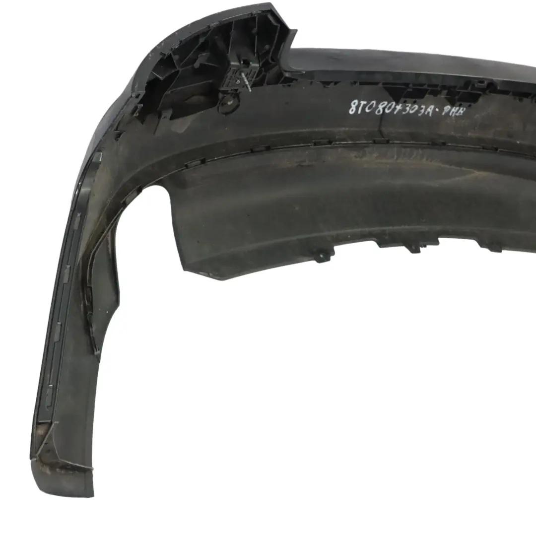 Bumper Trim Panel Covering Phantom Black - Z9Y to Audi A5 8T Rear with Part number 8T0807303A Audi A5 8T Rear Bumper Trim Panel Covering Phantom Black - Z9Y - SKU 8T0807303A-PHB - Part number 8T0807303A