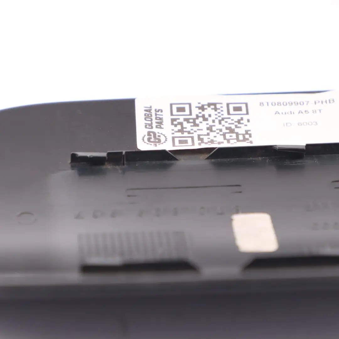 Filler Fill Flap Cover Cap Phantom Black - Z9Y 8T0809907 to Audi A5 8T Fuel with Part number 8T0809907-PHB Audi A5 8T Fuel Filler Fill Flap Cover Cap Phantom Black - Z9Y 8T0809907 - SKU 8T0809907-PHB - Part number 8T0809907-PHB